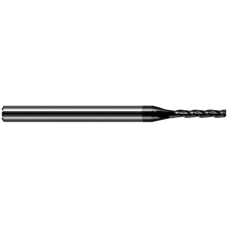 Harvey Tool 3/16 Cutter dia. x 1 in. 1 Carbide Square End Mill, 4 Flutes, Amorphous dia.mond Coated 834212-C4
